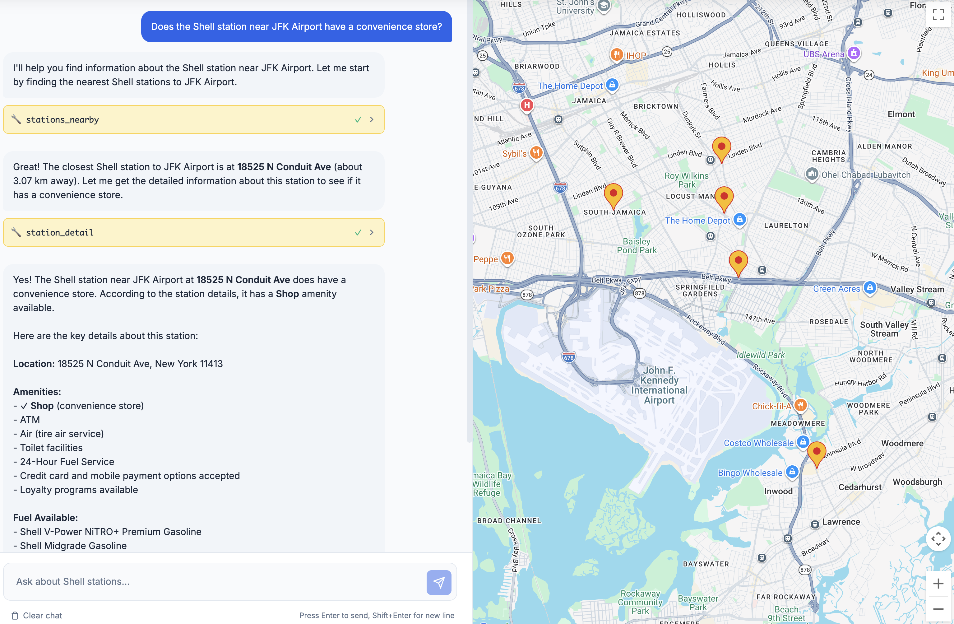 AI-powered location analysis via MCP